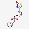 N-[3-(2-oxo-2,3-dihydro-1,3-thiazol-4-yl)phenyl]-1-phenylmethanesulfonamide
