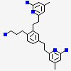 6,6'-{[4-(3-aminopropyl)benzene-1,3-diyl]diethane-2,1-diyl}bis(4-methylpyridin-2-amine)