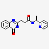 3-(4-oxo-3,4-dihydroquinazolin-2-yl)-N-[(1S)-1-(pyridin-2-yl)ethyl]propanamide
