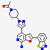 1-(4-{4-[7-amino-2-(1,2,3-benzothiadiazol-7-yl)furo[2,3-c]pyridin-4-yl]-1H-pyrazol-1-yl}piperidin-1-yl)ethanone
