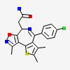 2-[(6S)-4-(4-chlorophenyl)-2,3,9-trimethyl-6H-[1,2]oxazolo[5,4-c]thieno[2,3-e]azepin-6-yl]acetamide