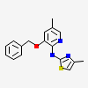 3-(benzyloxy)-5-methyl-N-(4-methyl-1,3-thiazol-2-yl)pyridin-2-amine