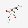 (5R)-4-hydroxy-5-methyl-5-[(1E)-2-methylbuta-1,3-dien-1-yl]-3-propylthiophen-2(5H)-one