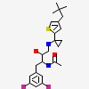 N-[(1s,2r)-1-(3,5-Difluorobenzyl)-3-({1-[4-(2,2-Dimethylpropyl)thiophen-2-Yl]cyclopropyl}amino)-2-Hydroxypropyl]acetamide