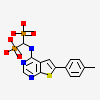 ({[6-(4-methylphenyl)thieno[2,3-d]pyrimidin-4-yl]amino}methanediyl)bis(phosphonic acid)