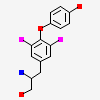 4-{4-[(2S)-2-amino-3-hydroxypropyl]-2,6-diiodophenoxy}phenol