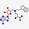 5'-{[(3S)-3-amino-3-carboxypropyl][2-(1-benzothiophen-3-yl)ethyl]amino}-5'-deoxyadenosine