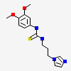 1-(3,4-dimethoxyphenyl)-3-[3-(1H-imidazol-1-yl)propyl]thiourea