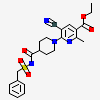 ethyl 6-{4-[(benzylsulfonyl)carbamoyl]piperidin-1-yl}-5-cyano-2-methylpyridine-3-carboxylate