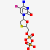[(2r,5s)-5-(4-Amino-5-Fluoro-2-Oxo-3,6-Dihydropyrimidin-1(2h)-Yl)-1,3-Oxathiolan-2-Yl]methyl Trihydrogen Diphosphate