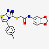 N-(1,3-benzodioxol-5-yl)-2-{[5-(4-methylphenyl)[1,3]thiazolo[2,3-c][1,2,4]triazol-3-yl]sulfanyl}acetamide