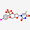 1-{2-Deoxy-3,5-O-[(4-Iodophenyl)(Phosphono)methylidene]-Beta-D-Threo-Pentofuranosyl}-5-Methylpyrimidine-2,4(1h,3h)-Dione