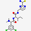 N~2~-[(2r)-2-(3,5-Dichlorophenyl)-2-(Dimethylamino)acetyl]-N-({2-[(Z)-Iminomethyl]pyrimidin-4-Yl}methyl)-L-Isoleucinamide
