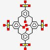 5,11,17,23-tetra-sulphonato-calix[4]arene-25,26,27,28-tetrol