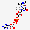 [(2r,3s,4r,5r)-5-(6-Amino-9h-Purin-9-Yl)-3,4-Dihydroxytetrahydrofuran-2-Yl]methyl (2r,3s,4s)-2,3,4-Trihydroxy-5-[(4as,10as)-4a-[(1s,3e)-3-Imino-1-Phenylpentyl]-7,8-Dimethyl-2,4-Dioxo-1,3,4,4a,5,10a-Hexahydrobenzo[g]pteridin-10(2h)-Yl]pentyl Dihydrogen Diphosphate