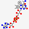 [(2r,3s,4r,5r)-5-(6-Amino-9h-Purin-9-Yl)-3,4-Dihydroxytetrahydrofuran-2-Yl]methyl (2r,3s,4s)-2,3,4-Trihydroxy-5-[(4as)-4a-[(1s,3e)-3-Imino-1-Phenylbutyl]-7,8-Dimethyl-2,4-Dioxo-3,4,4a,5-Tetrahydrobenzo[g]pteridin-10(2h)-Yl]pentyl Dihydrogen Diphosphate