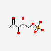 (3R)-3-hydroxy-2,4-dioxopentyl dihydrogen phosphate