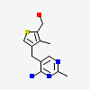 4-[(4-Amino-2-Methylpyrimidin-5-Yl)methyl]-3-Methylthiophene-2-Carbaldehyde