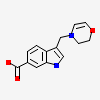 3-(morpholin-4-ylmethyl)-1H-indole-6-carboxylic acid