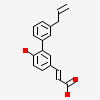 (2E)-3-[6-hydroxy-3'-(prop-2-en-1-yl)biphenyl-3-yl]prop-2-enoic acid