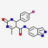 (4S)-4-(4-fluorophenyl)-N-(2H-indazol-5-yl)-6-methyl-2-oxo-1,2,3,4-tetrahydropyrimidine-5-carboxamide