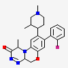 (1R)-9-[(3S,4S)-1,3-dimethylpiperidin-4-yl]-8-(2-fluorophenyl)-1-methyl-3,5-dihydro[1,2,4]triazino[3,4-c][1,4]benzoxazin-2(1H)-one