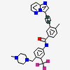 3-(imidazo[1,2-b]pyridazin-3-ylethynyl)-4-methyl-N-{4-[(4-methylpiperazin-1-yl)methyl]-3-(trifluoromethyl)phenyl}benzamide