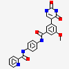 N-(4-{[3-(2,4-Dioxo-1,2,3,4-Tetrahydropyrimidin-5-Yl)-5-Methoxybenzoyl]amino}phenyl)pyridine-2-Carboxamide