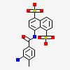 4-({4-Methyl-3-[(3-Nitrobenzoyl)amino]benzoyl}amino)naphthalene-1,5-Disulfonic Acid
