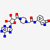 2-[4-[(2S,3S,4R,5R)-5-(6-aminopurin-9-yl)-3,4-bis(oxidanyl)oxolan-2-yl]carbonylpiperazin-1-yl]-N-(1-oxidanylidene-2,3-dihydroisoindol-4-yl)ethanamide