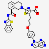 2-[8-(1,3-benzothiazol-2-ylcarbamoyl)-3,4-dihydroisoquinolin-2(1H)-yl]-5-{3-[4-(1H-pyrazolo[3,4-d]pyrimidin-1-yl)phenoxy]propyl}-1,3-thiazole-4-carboxylic acid