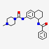 N-[(8r)-8-(Benzoylamino)-5,6,7,8-Tetrahydronaphthalen-2-Yl]-4-Methylpiperazine-1-Carboxamide