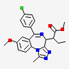 Methyl (2r)-2-[(4s)-6-(4-Chlorophenyl)-8-Methoxy-1-Methyl-4h-[1,2,4]triazolo[4,3-A][1,4]benzodiazepin-4-Yl]butanoate