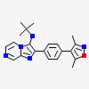 N-Tert-Butyl-2-[4-(3,5-Dimethyl-1,2-Oxazol-4-Yl)phenyl]imidazo[1,2-A]pyrazin-3-Amine