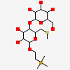 2-(Trimethylsilyl)ethyl 4-O-Beta-D-Galactopyranosyl-6-Se-Methyl-6-Seleno-Beta-D-Glucopyranoside