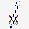 6-(Dimethylamino)-2-(2-{[(5-Methyl-1,3,4-Thiadiazol-2-Yl)methyl]amino}ethyl)-1h-Benzo[de]isoquinoline-1,3(2h)-Dione