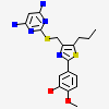 5-(4-(((4,6-Diaminopyrimidin-2-Yl)thio)methyl)-5-Propylthiazol-2-Yl)-2-Methoxyphenol