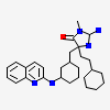 (2e,5r)-5-(2-Cyclohexylethyl)-2-Imino-3-Methyl-5-{[(1s,3r)-3-(Quinolin-2-Ylamino)cyclohexyl]methyl}imidazolidin-4-One