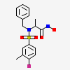 N~2~-benzyl-N~2~-[(4-fluoro-3-methylphenyl)sulfonyl]-N-hydroxy-D-alaninamide