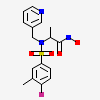 N~2~-[(4-fluoro-3-methylphenyl)sulfonyl]-N-hydroxy-N~2~-(pyridin-3-ylmethyl)-D-alaninamide