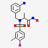 N~2~-(3-aminobenzyl)-N~2~-[(4-fluoro-3-methylphenyl)sulfonyl]-N-hydroxy-D-alaninamide