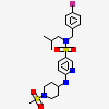 N-(4-fluorobenzyl)-N-(2-methylpropyl)-6-{[1-(methylsulfonyl)piperidin-4-yl]amino}pyridine-3-sulfonamide