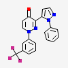 3-(1-phenyl-1H-pyrazol-5-yl)-1-[3-(trifluoromethyl)phenyl]pyridazin-4(1H)-one