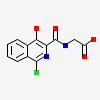 N-[(1-CHLORO-4-HYDROXYISOQUINOLIN-3-YL)CARBONYL]GLYCINE