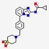 N-(5-{4-[(1,1-dioxidothiomorpholin-4-yl)methyl]phenyl}[1,2,4]triazolo[1,5-a]pyridin-2-yl)cyclopropanecarboxamide