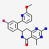 (7R)-2-amino-7-[4-fluoro-2-(6-methoxypyridin-2-yl)phenyl]-4-methyl-7,8-dihydropyrido[4,3-d]pyrimidin-5(6H)-one
