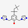 2,6-bis(1H-imidazol-1-ylmethyl)-4-(2,4,4-trimethylpentan-2-yl)phenol