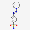 4-[(E)-azepan-1-yldiazenyl]benzenesulfonamide