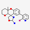 (4r,4a's,10a'r)-8'-(2-Fluoropyridin-3-Yl)-4a'-Methyl-3',4',4a',10a'-Tetrahydro-2'h-Spiro[1,3-Oxazole-4,10'-Pyrano[3,2-B]chromen]-2-Amine