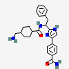 4-{2-[(1S)-1-({[trans-4-(aminomethyl)cyclohexyl]carbonyl}amino)-2-phenylethyl]-1H-imidazol-4-yl}benzamide